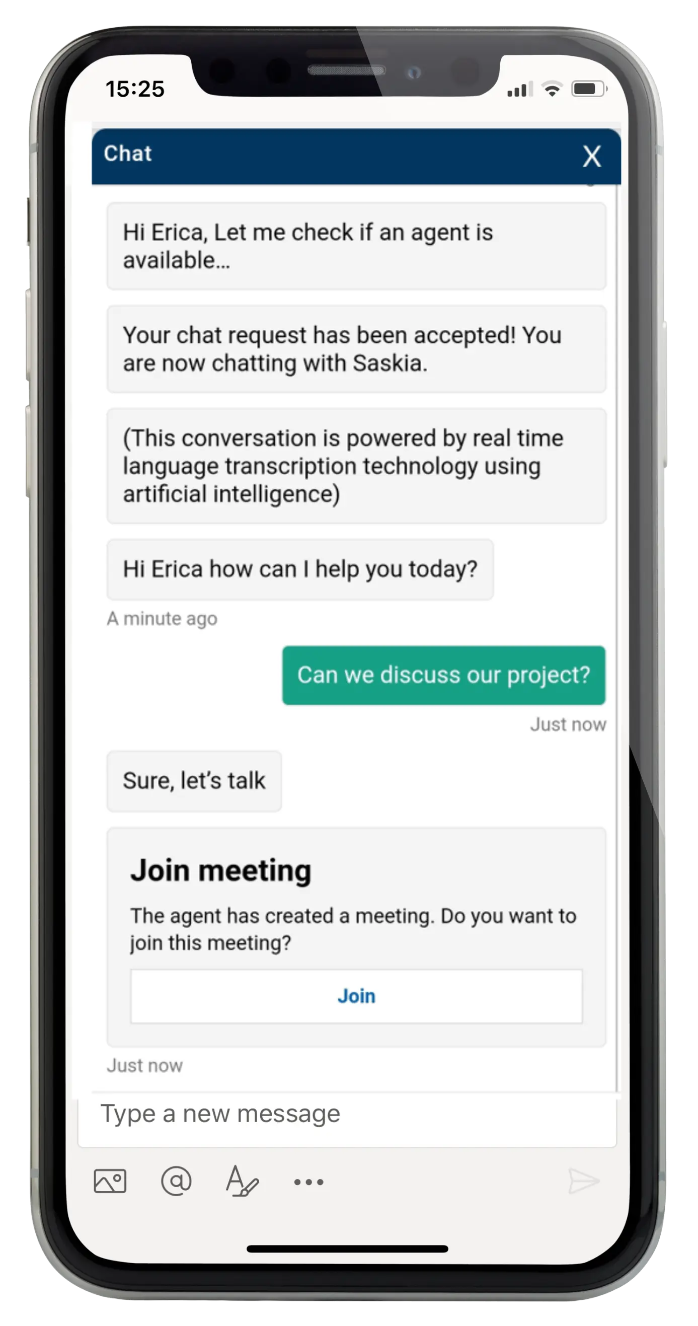MeetNow video call feature - switch from live chat to video in Microsoft Teams